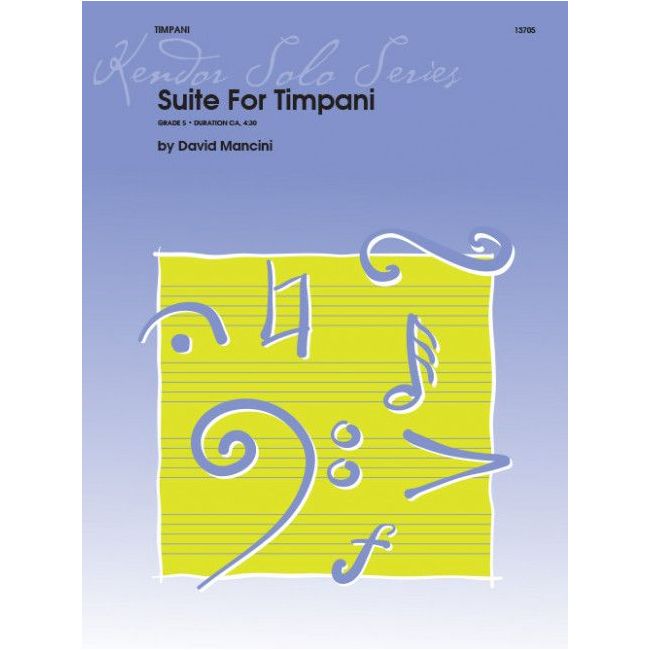 Mancini, David - Suite for Timpani