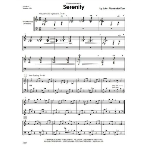 Durr, John Alexander - Serenity