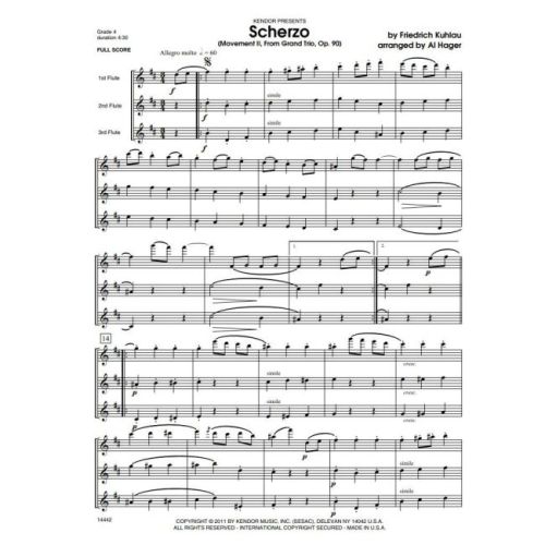 Kuhlau, Friedrich - Scherzo