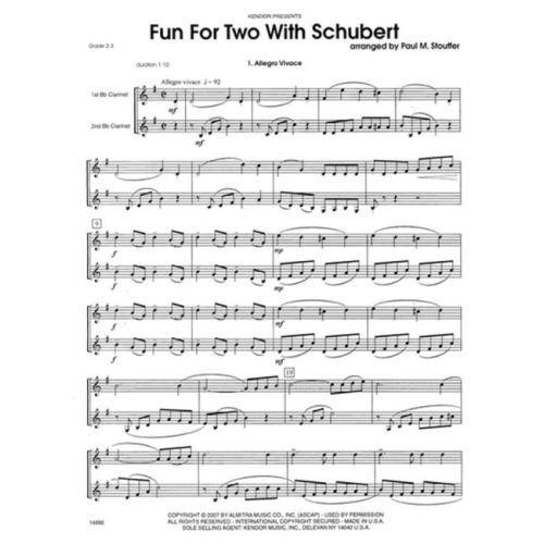 Fun For Two With Schubert