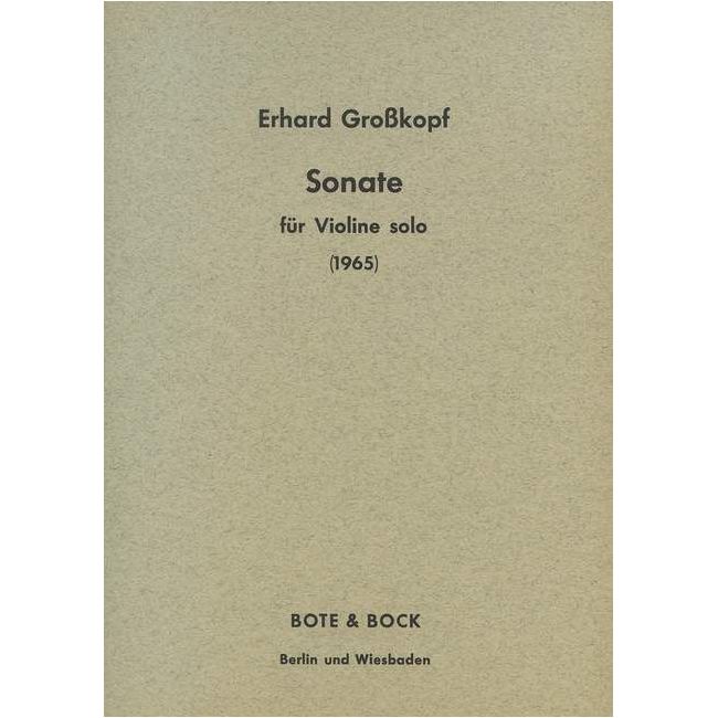 Grosskopf, Erhard - Sonata No. 2