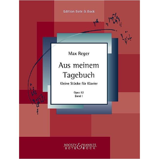 Reger, Max - Aus meinem Tagebuch op. 82 Vol. 1