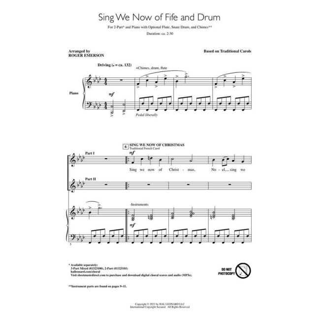 Sing We Now of Fife and Drum