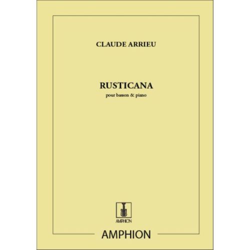 Arrieu, Claude - Rusticana...