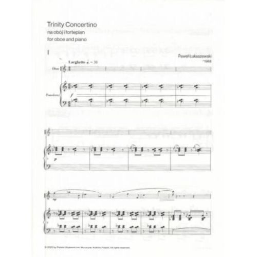 Łukaszewski, Paweł - Trinity Concertino