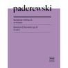 Paderewski, I.J. - Sonata In E Flat Minor Op.21 For Piano