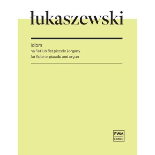 Łukaszewski, Paweł - Idiom...