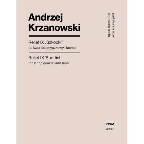 Krzanowski, Andrzej - Relief IX (‘Scottish’)