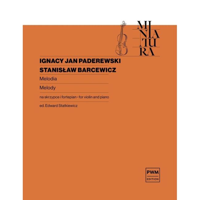 Paderewski, Ignacy Jan - Melody - Op. 16