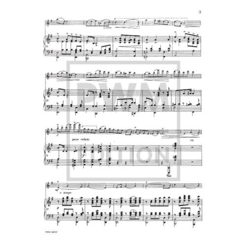Paderewski, Ignacy Jan - Melody - Op. 16