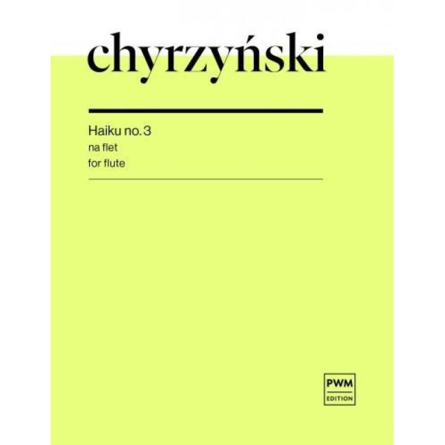Chyrzynski, Marcel - Haiku No. 3