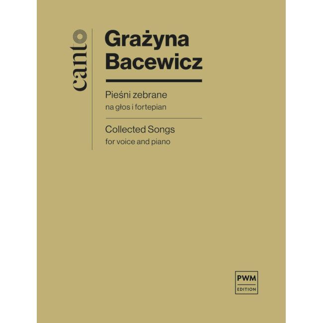 Bacewicz, Grazyna - Gesammelte Lieder