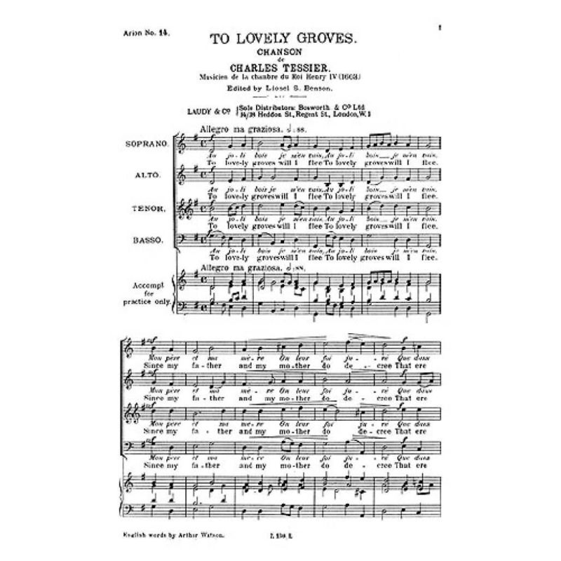 Tessier, Charles - To Lovely Groves