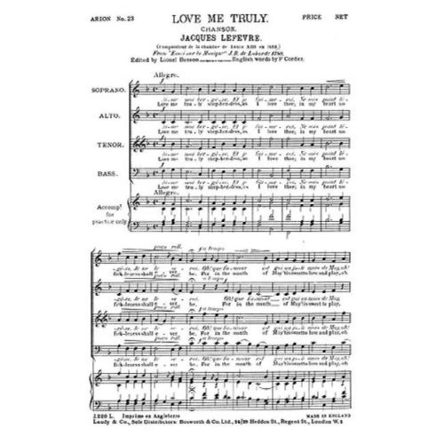 Fevre, Jacques Le - Love Me...