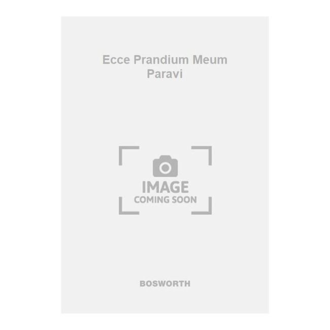 Sweenlick, J. - Ecce Prandium Meum Paravi