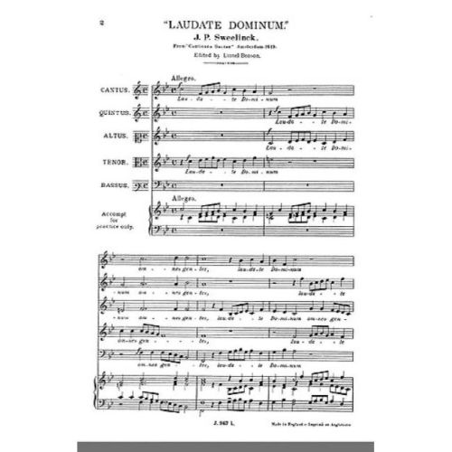 Sweenlick, J. - Laudate...