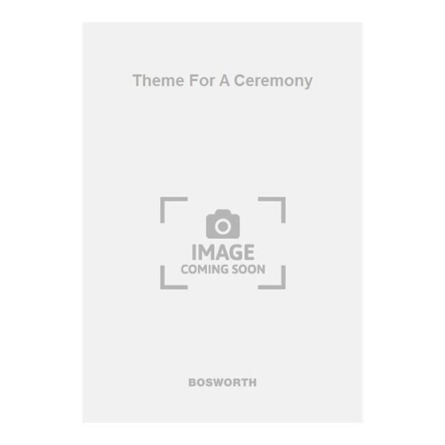 Anderson, K. - Theme For A Ceremony