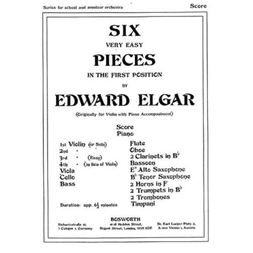 Elgar, Edward - Six Very...