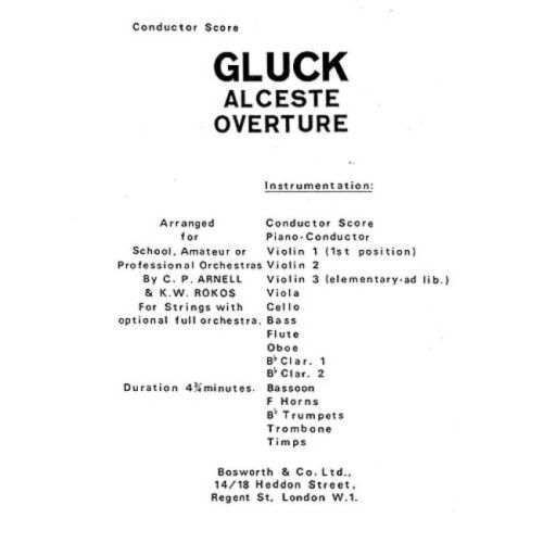 Gluck, Christoph Willibald...
