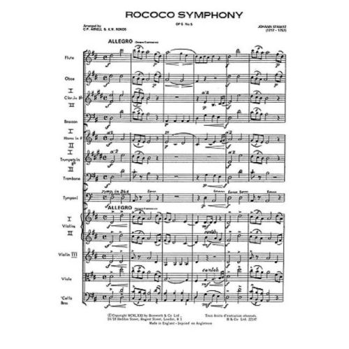 Stamitz, Johann - Rococo...