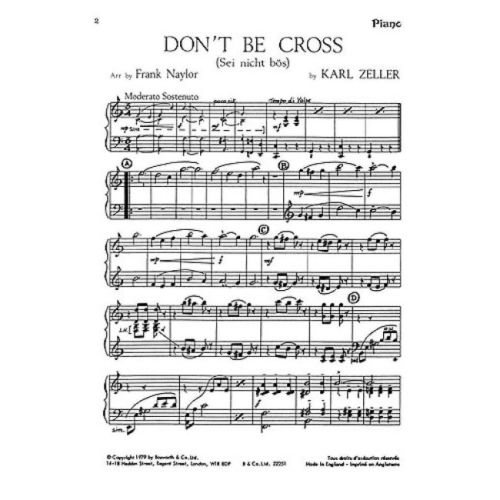 Don't Be Cross Arranged...