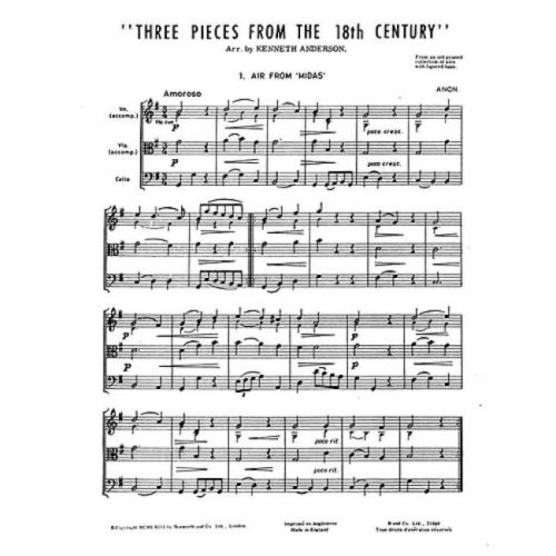 Anderson, K. - Three Pieces...