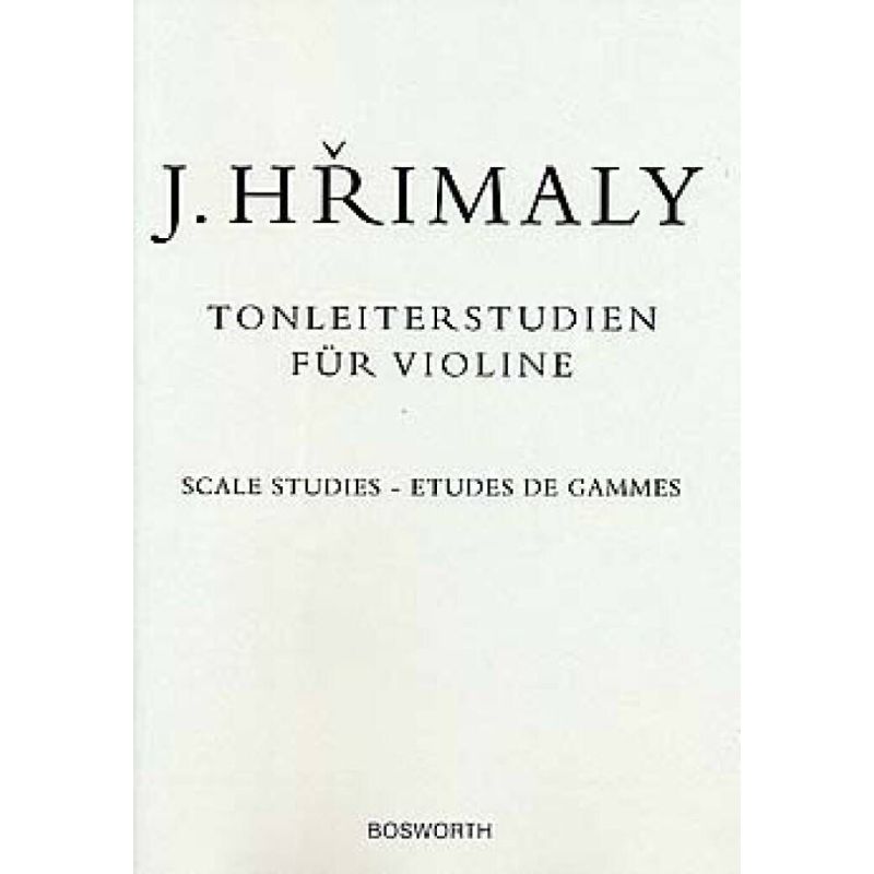Hrimaly, Johann - Tonleiterstudien Für Violine