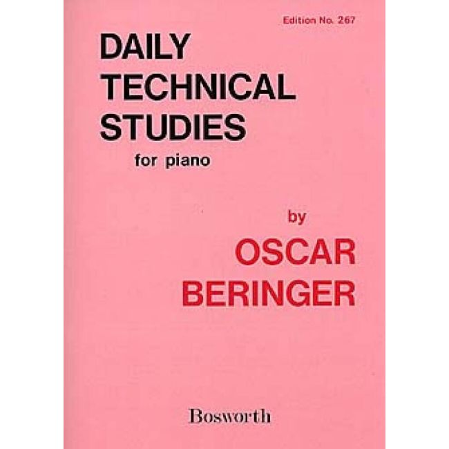 Beringer, Oscar - Daily Technical Studies For Piano