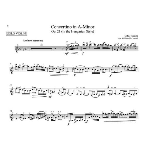Concertino In A Minor...