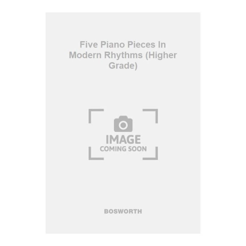 Bertolotto, I. - Five Piano Pieces In Modern Rhythms (Higher Grade)