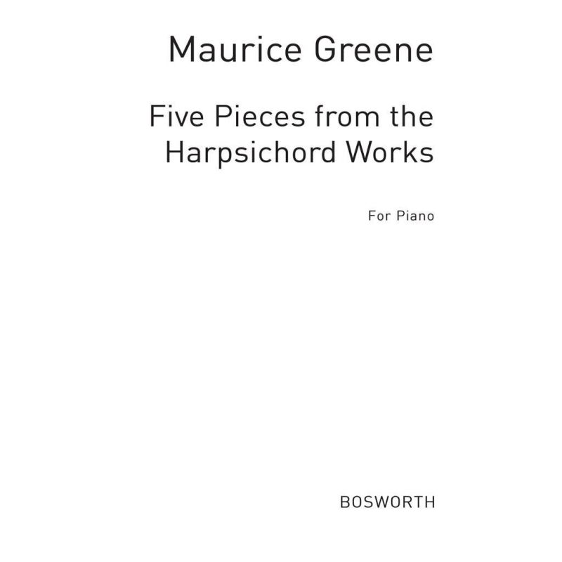 Greene, M. - Five Harpsichord Works Williams