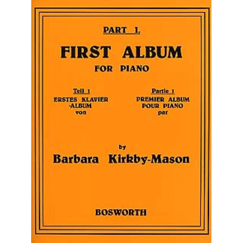 Kirkby-Mason, Barbara - First Album For Piano 1 - Erstes Klavieralbum