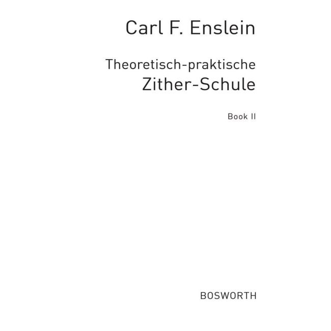 Theoretisch-praktische Zither-schule Bk2