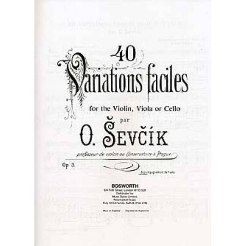 Sevcik, Otakar - 40...