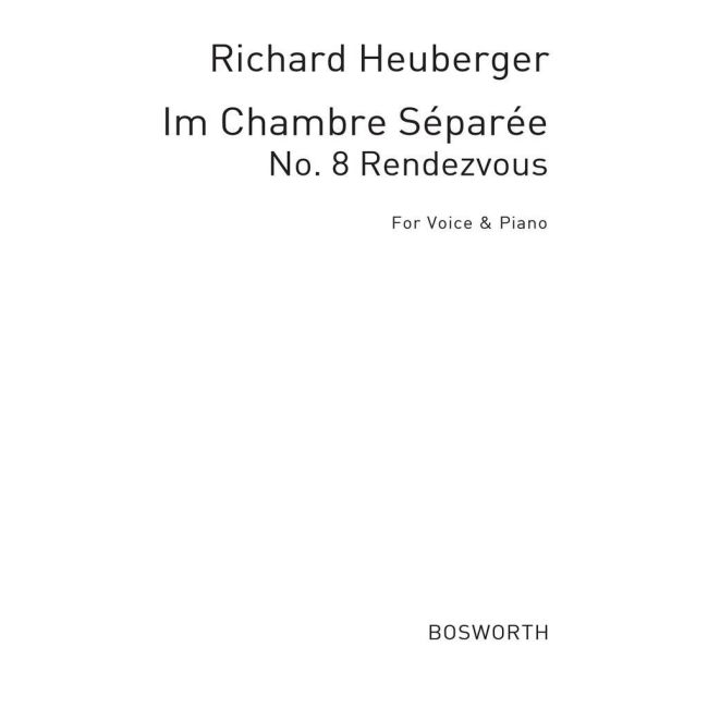 Heuberger, R Im Chambre Separee No.8 Duet