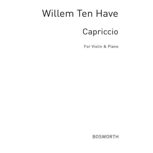 Capriccio For Violin And...