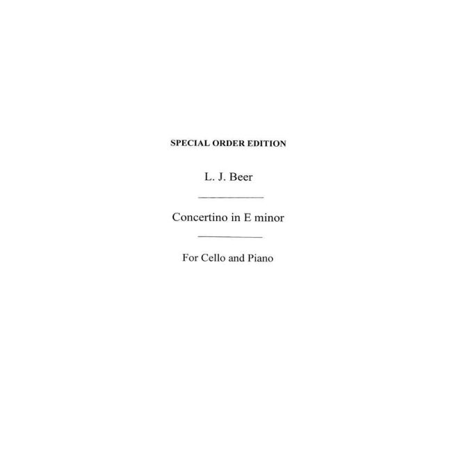 Beer - Concertino E Op.47