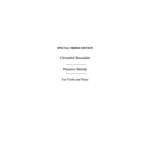 Baxendale, C Plaintive Melody