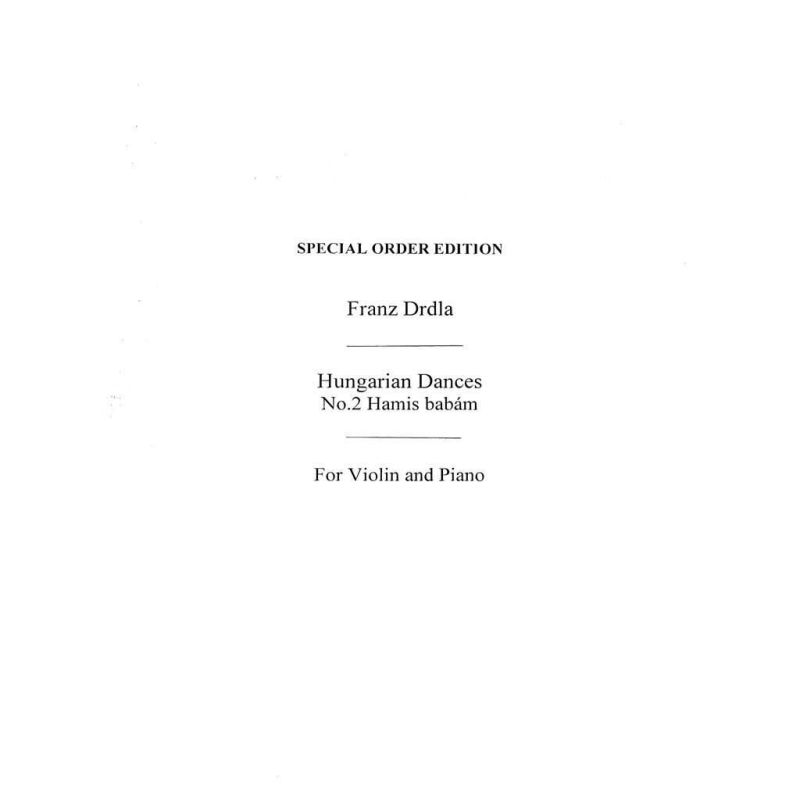 Hungarian Dances Op.30 No.2 'Hamis Babam'