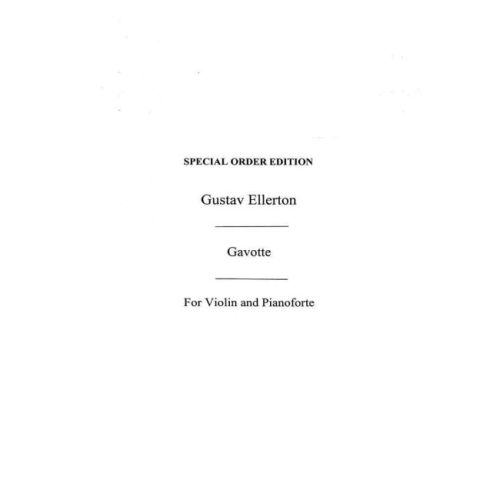 Gavotte For Violin And...