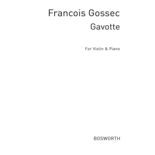 Francois Gossec: Gavotte...
