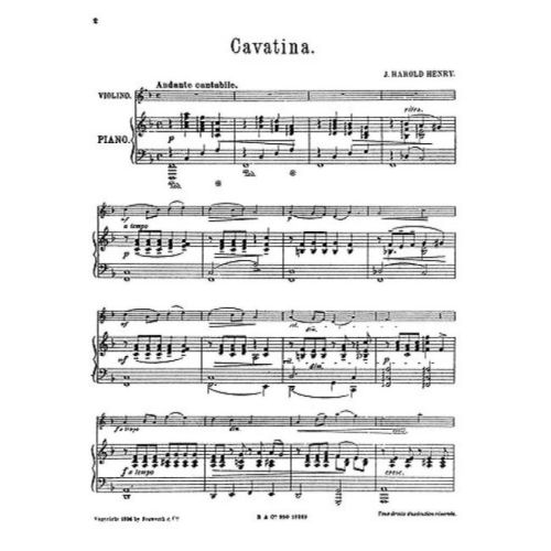 J., H. Henry - Cavatina