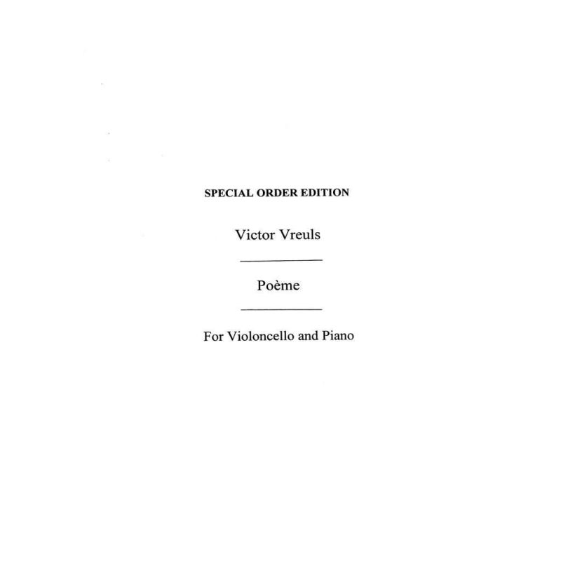 Vreuls, Victor - Poeme