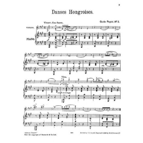 Hungarian Dance No.3 In A...
