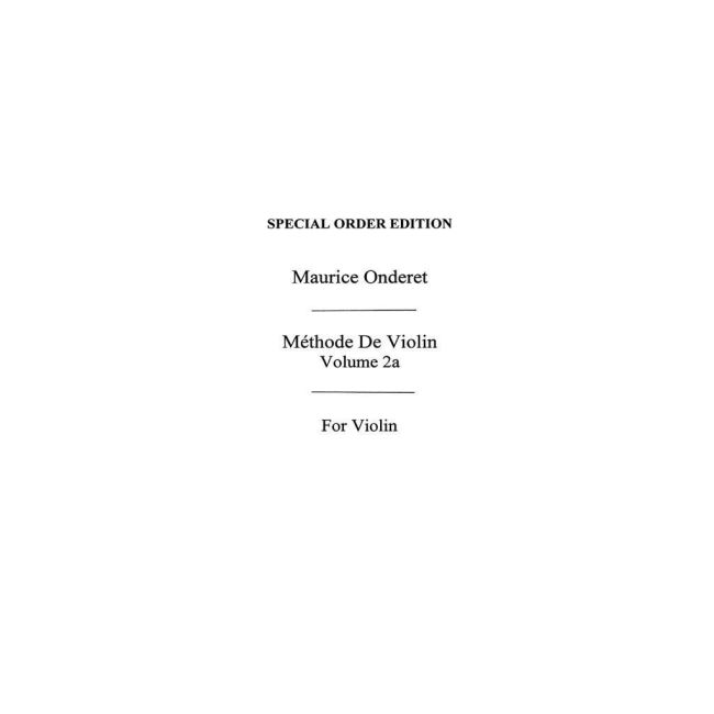 Violin Method Book 2a
