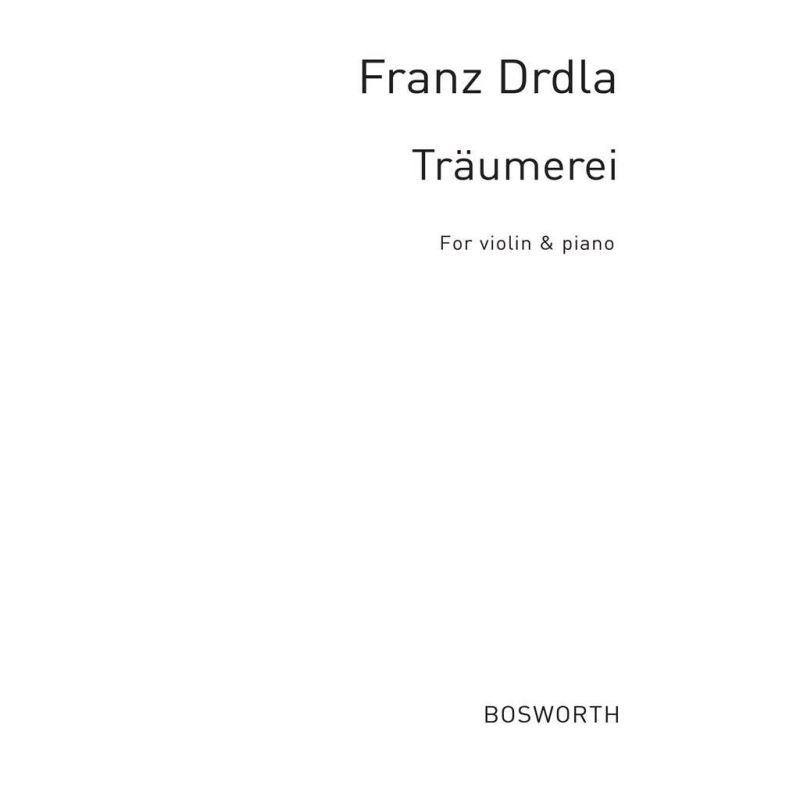 Traumerei Op.21