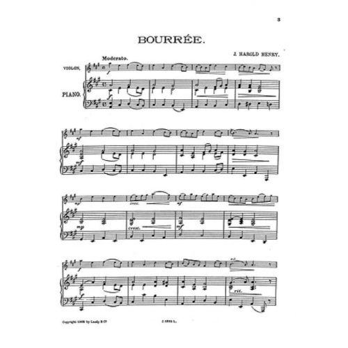 J., H. Henry - Henry Bourree