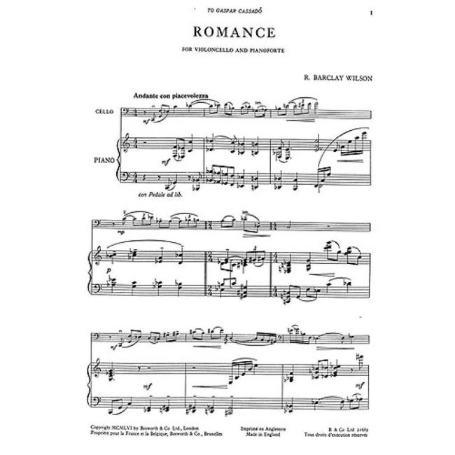 Wilson, B Romance