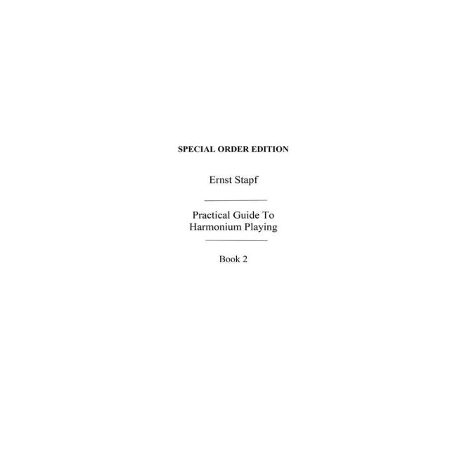 Stapf, E Harmonium Tutor Book 2