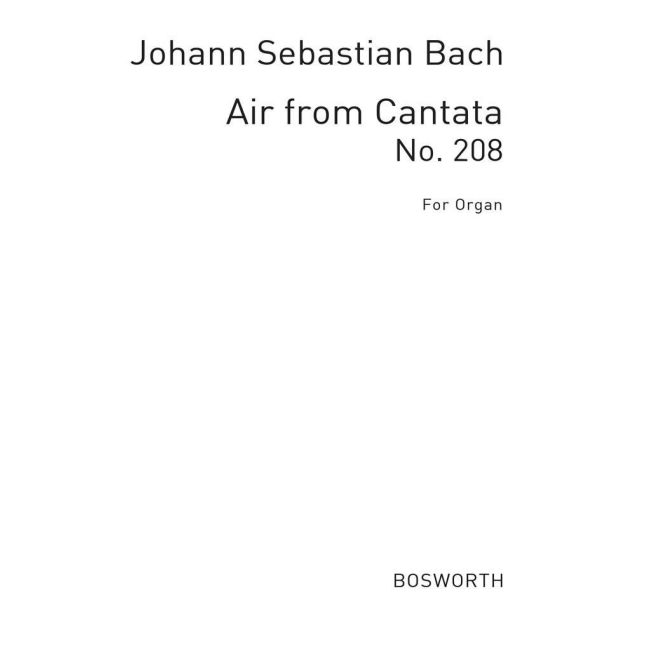 Air From Cantata No.208